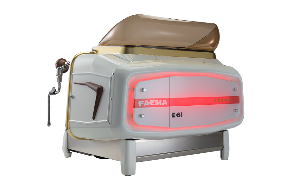 A toaster with the lid open and lit up.