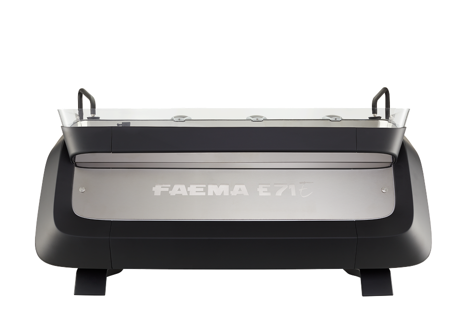 A close up of the front of an electric grill