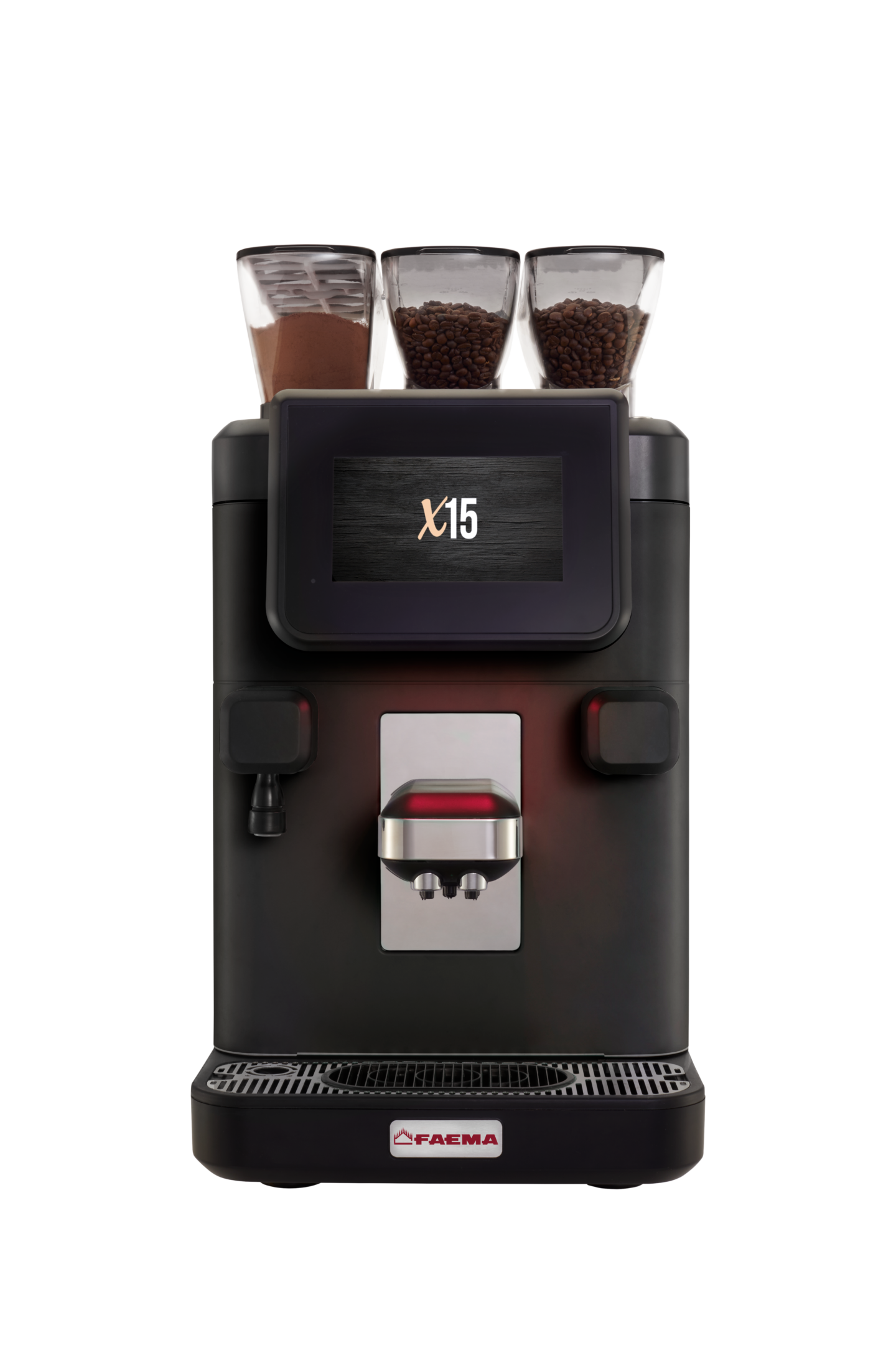 A machine that has three cups in it.