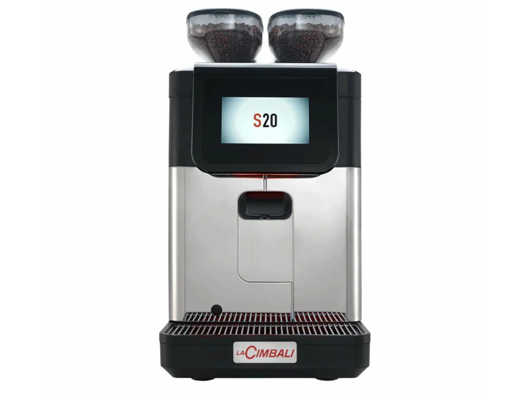 A coffee machine with two cups on top of it.